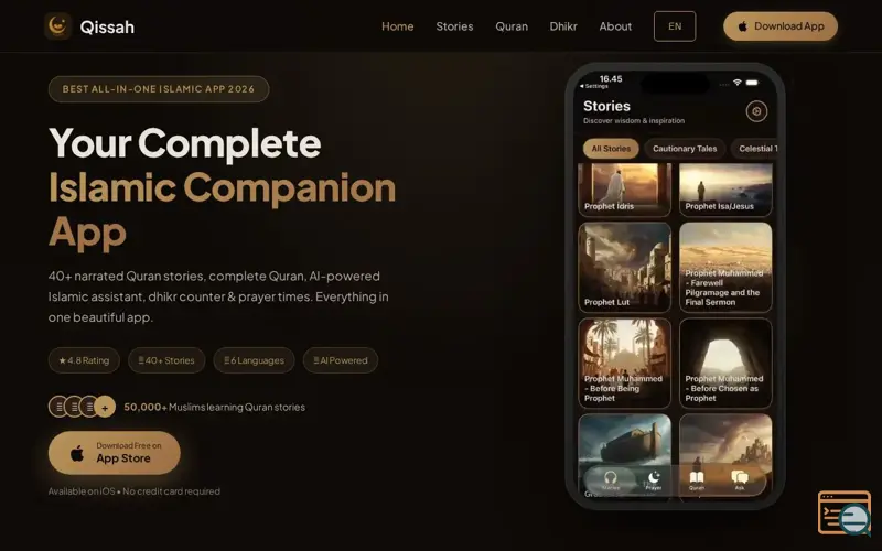 Screenshot of Qissah Quran Stories