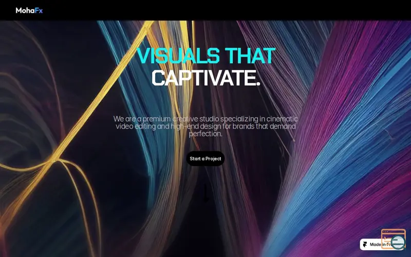 Screenshot of Moha Fx