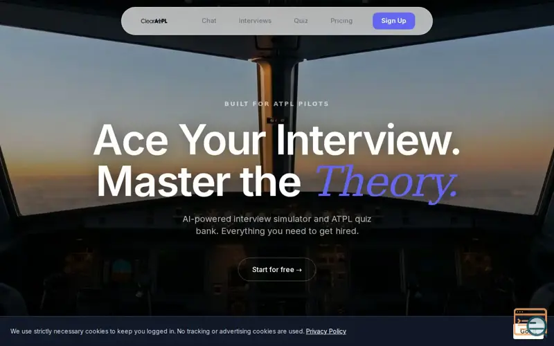 Screenshot of ClearATPL — Master Your ATPL Knowledge