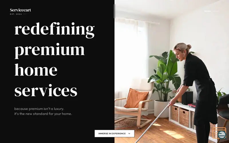 Screenshot of Servicecart