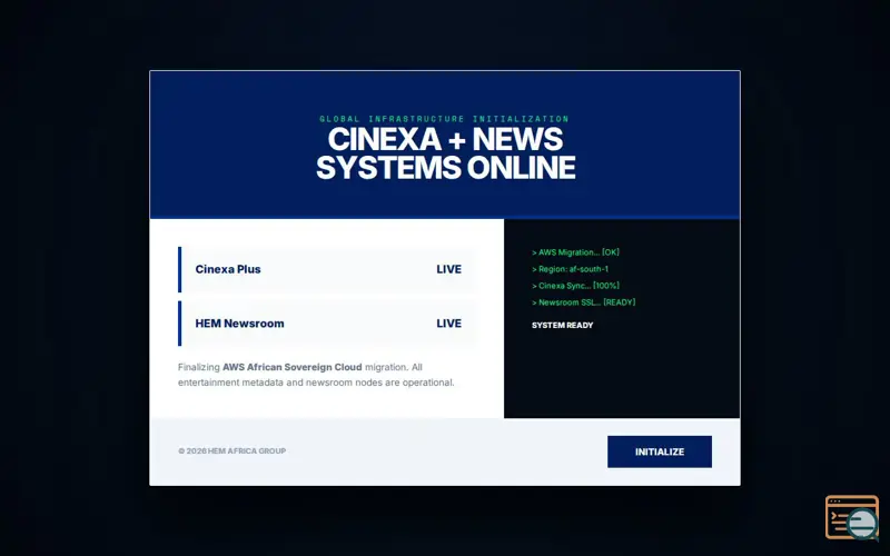 Screenshot of HEM Africa Group