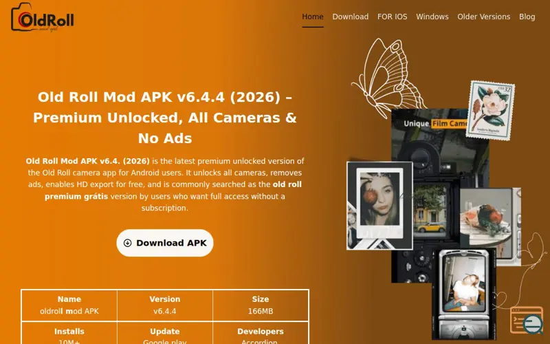 Screenshot of Oldroll APK