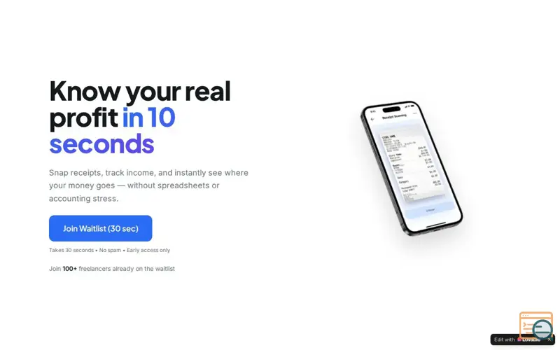 Screenshot of SnapBook 