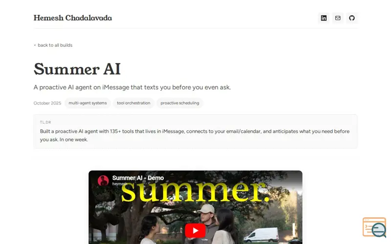 Screenshot of Hemesh