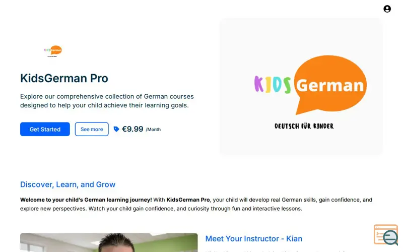 Screenshot of KidsGerman Pro