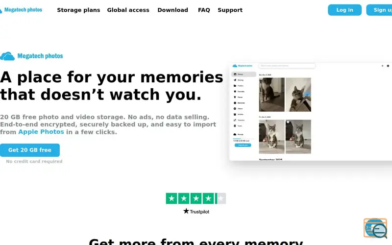 Screenshot of Megatech photos