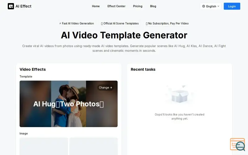 Screenshot of AI Effect