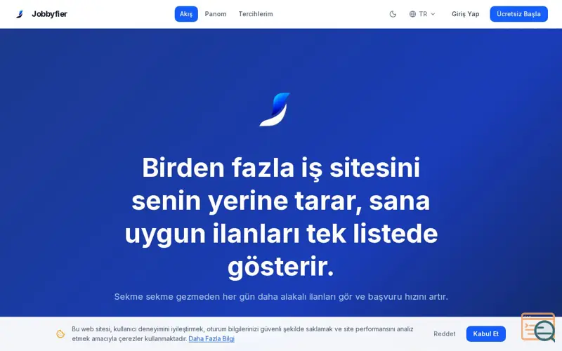 Screenshot of Jobbyfier