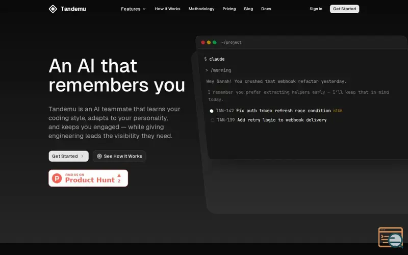 Screenshot of Tandemu