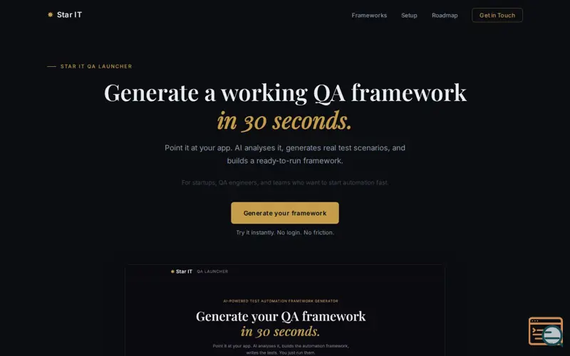 Screenshot of Star IT