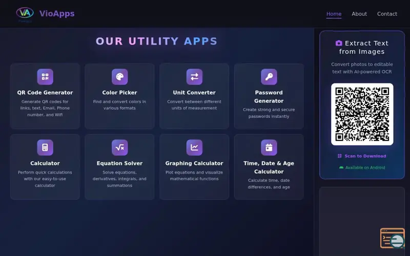 Screenshot of VioTools