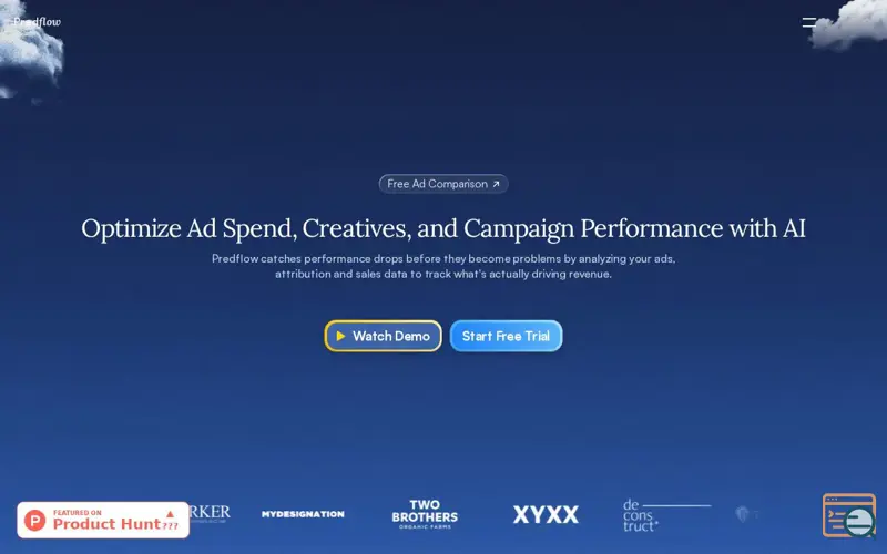 Screenshot of Predflow AI