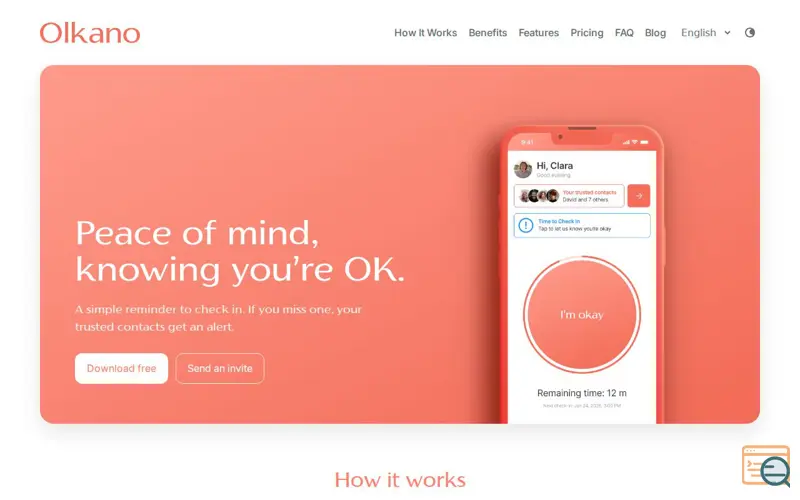 Screenshot of Olkano