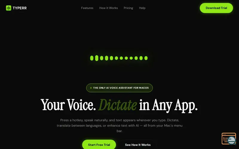 Screenshot of TYPERR