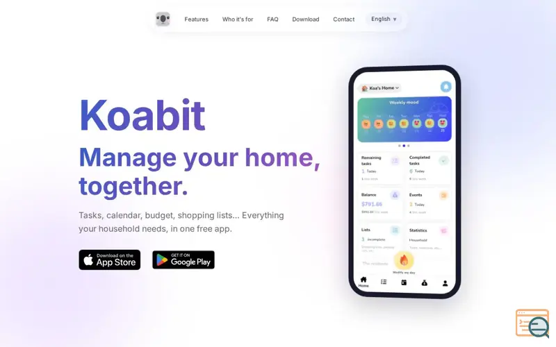 Screenshot of Koabit