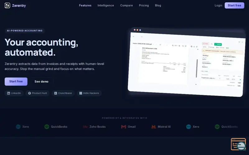 Screenshot of Zerentry