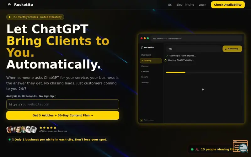 Screenshot of Rocketito