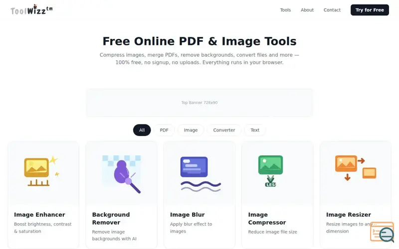Screenshot of ToolWizz