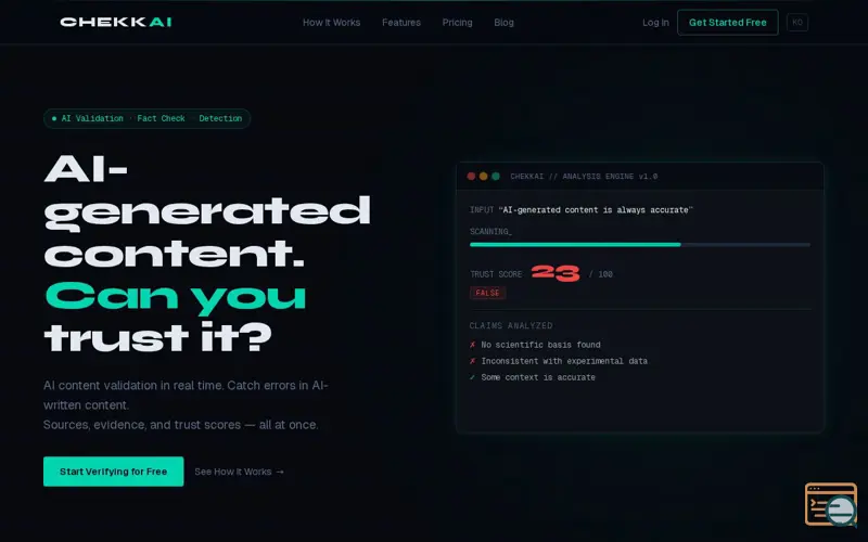 Screenshot of Chekkai