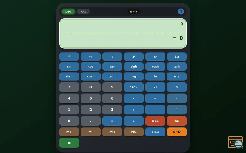 Screenshot of حاسبتي