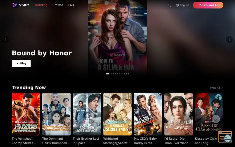 Screenshot of VSKit.TV