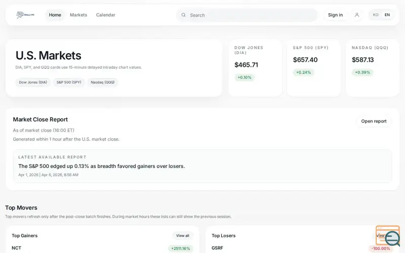 Screenshot of Rallypi | 랠리피