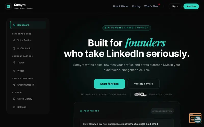 Screenshot of Somyra