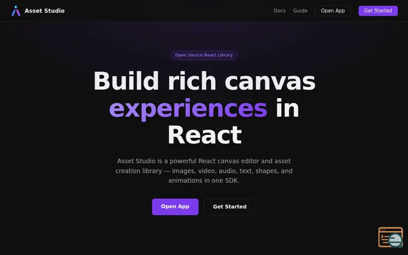 Screenshot of Asset Studio