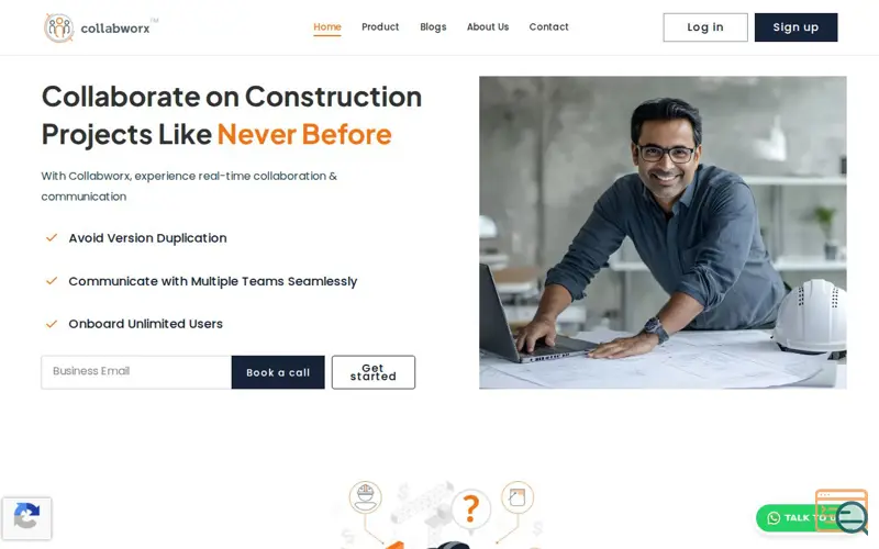 Screenshot of Collabworx