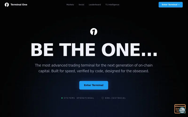 Screenshot of Terminal One