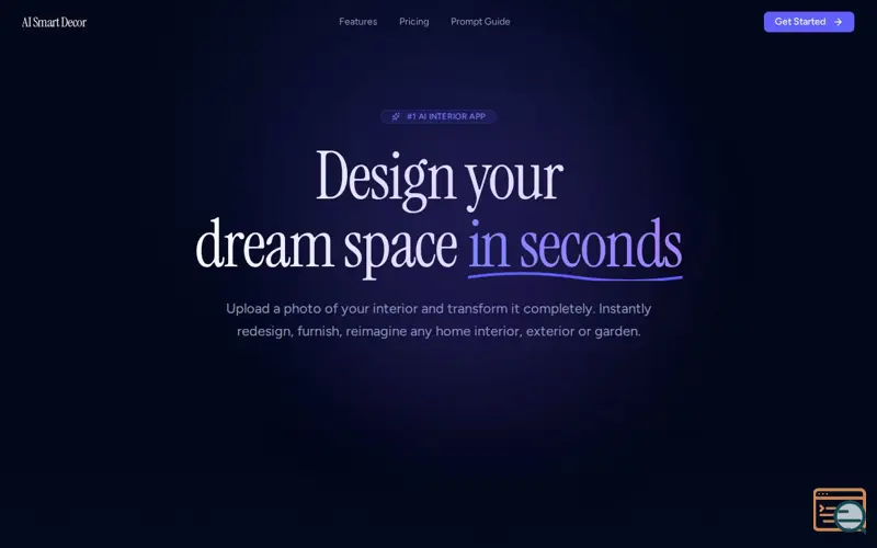 Screenshot of AI Smart Decor