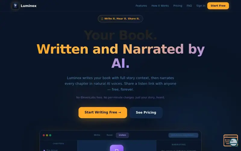 Screenshot of Luminox