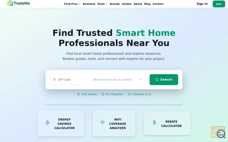 Screenshot of Trunetto