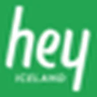 Hey Iceland logo